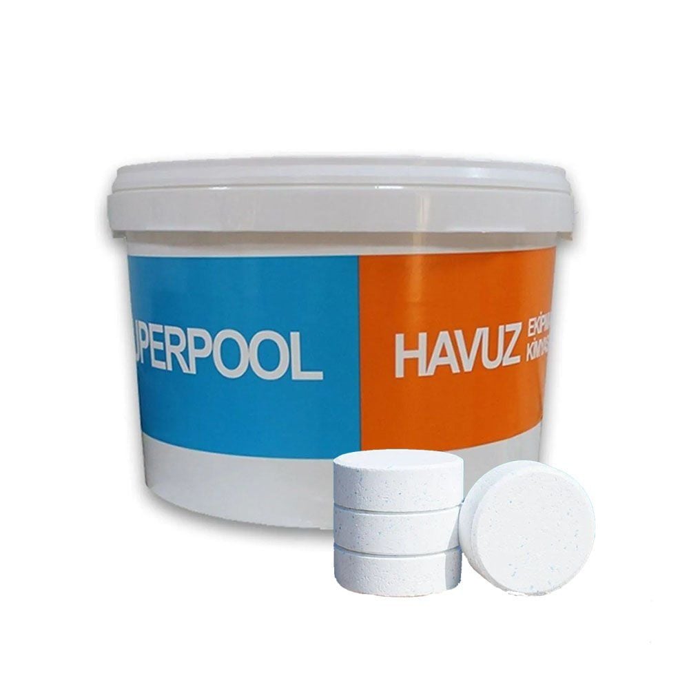 Superpool %90 Tablet Klor 10 Kg