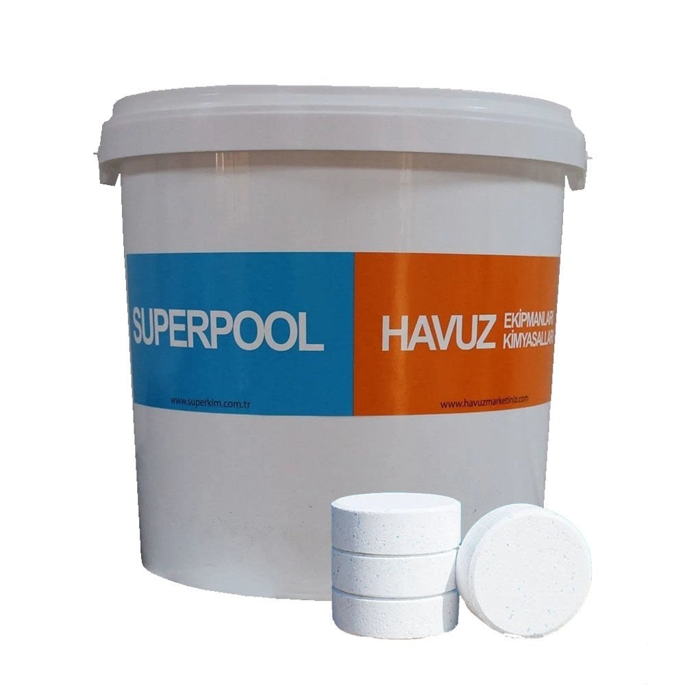 Superpool %90 Tablet Klor 25 Kg
