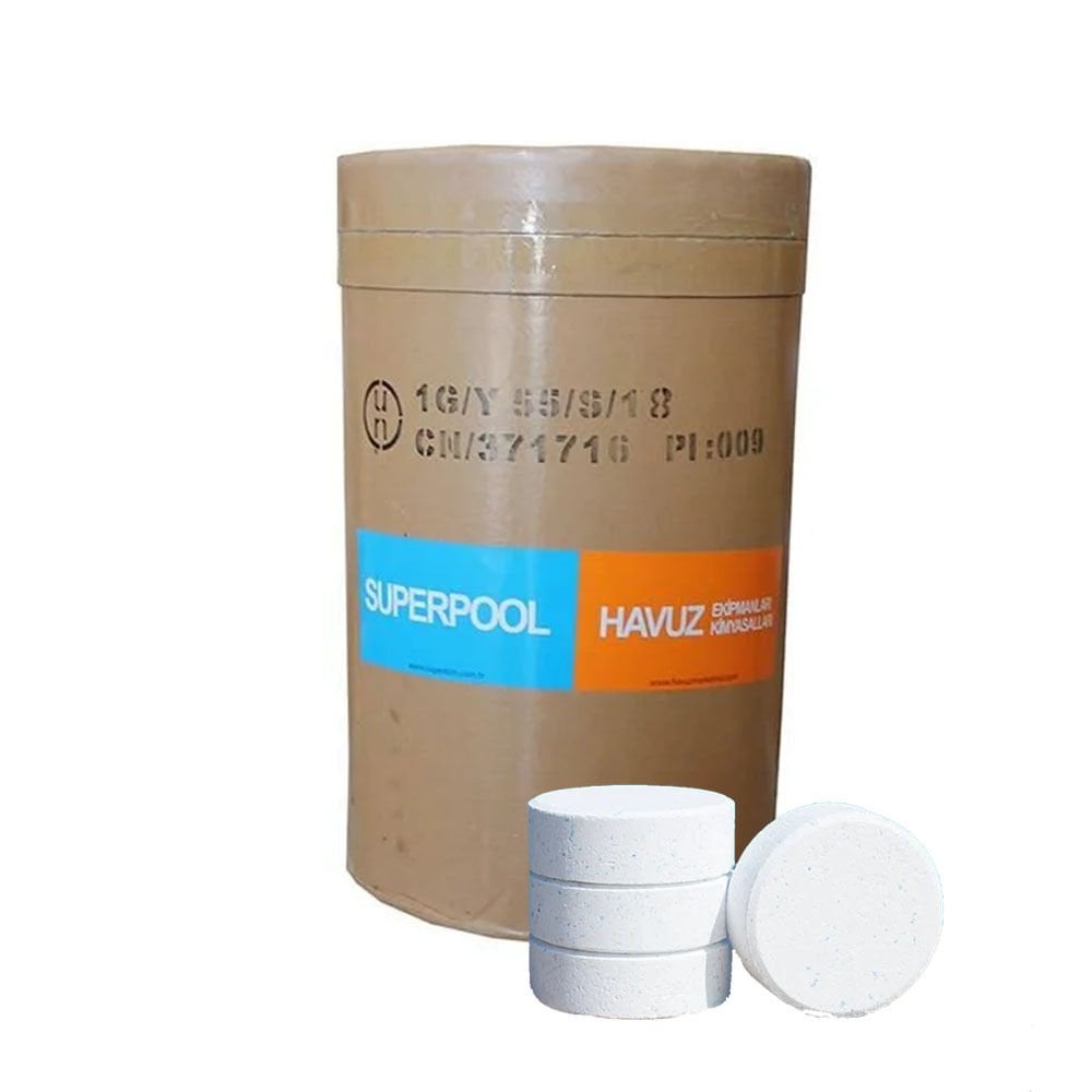 Superpool %90 Tablet Klor 50 Kg