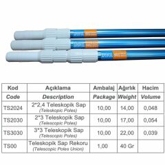 Superpool 2*3 m Teleskopik Sap