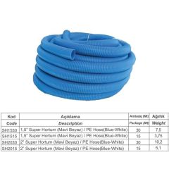 Superpool 1,5'' Havuz Hortumu - 15 m