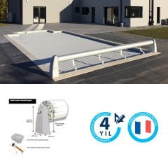 Marquise Rulo Tipi Havuz Üstü Otomatik Panjur (4x8 mt)