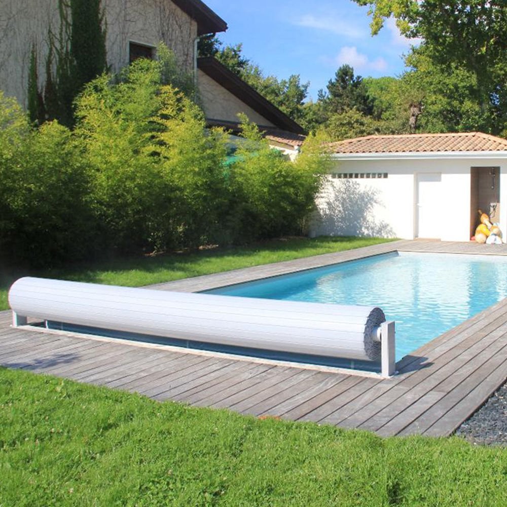 Marquise Rulo Tipi Havuz Üstü Otomatik Panjur (4x8 mt)