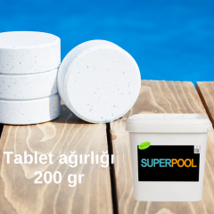 MULTİ TABLET 3 ETKİLİ SUPERPOOL 10 KG