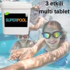 MULTİ TABLET 3 ETKİLİ SUPERPOOL 10 KG