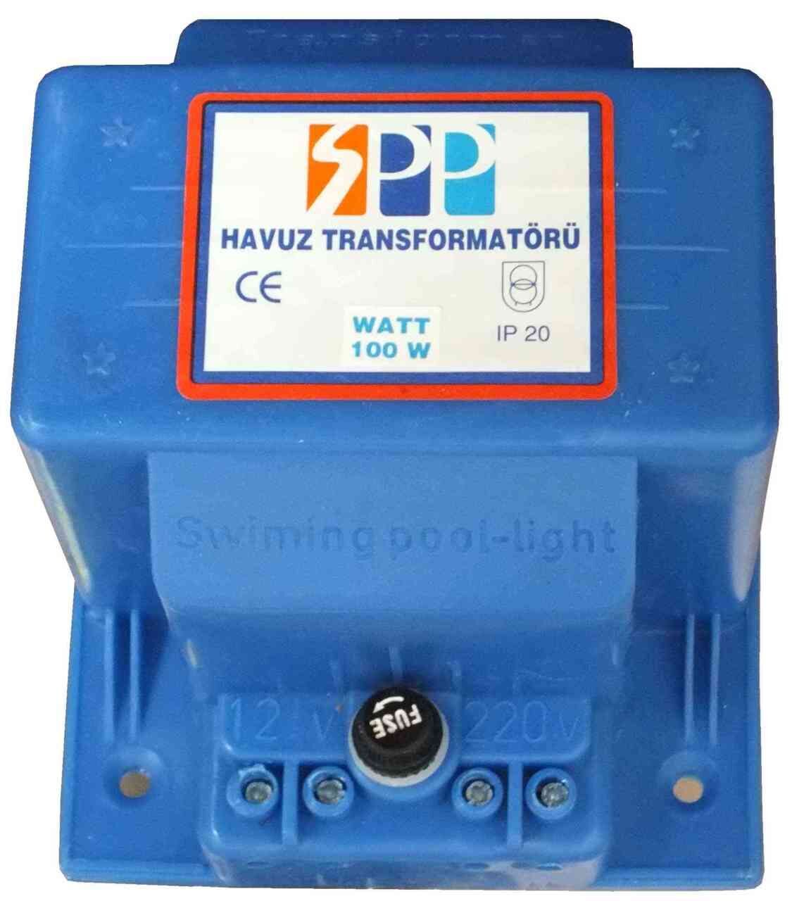 Superpool 100w 12 V Çıkışlı 220v Girişli Trafo