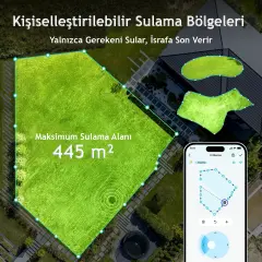 Aiper irriSense Akıllı Bahçe ve Çim Sulama Sistemi